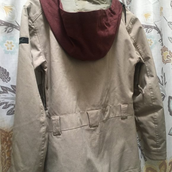 Ride Snowboards Jacket Sz S Utility Secret Cappel - Picture 4 of 9